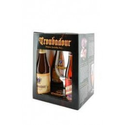 Coffret Troubadour 4Bt 33cl + 1 Verre : Coffret De Bière