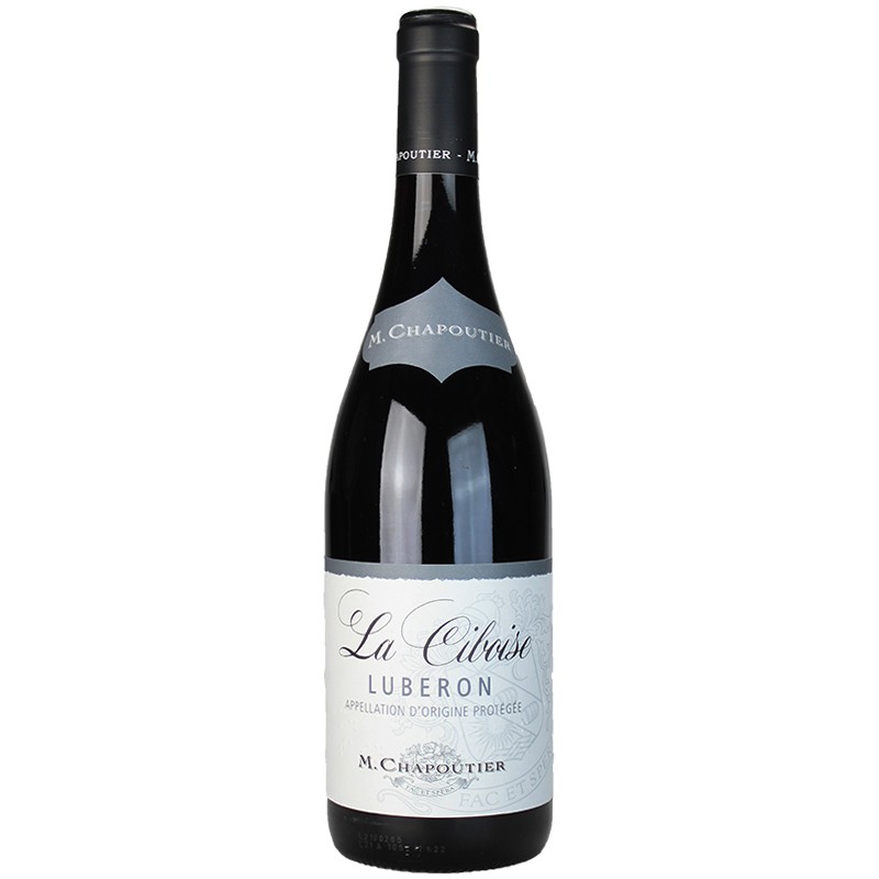 Ciboise Chapoutier rouge 2018 - Côtes du Lubéron